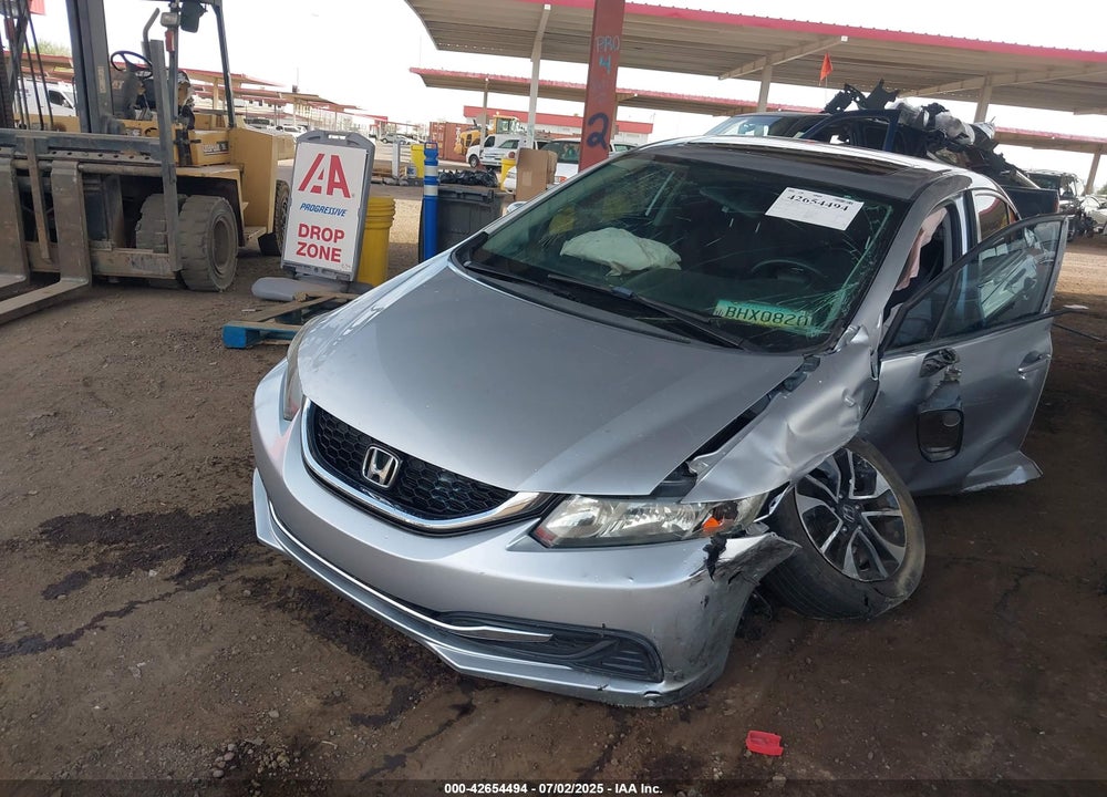 2014 HONDA CIVIC VIN: 19XFB2F8XEE051016