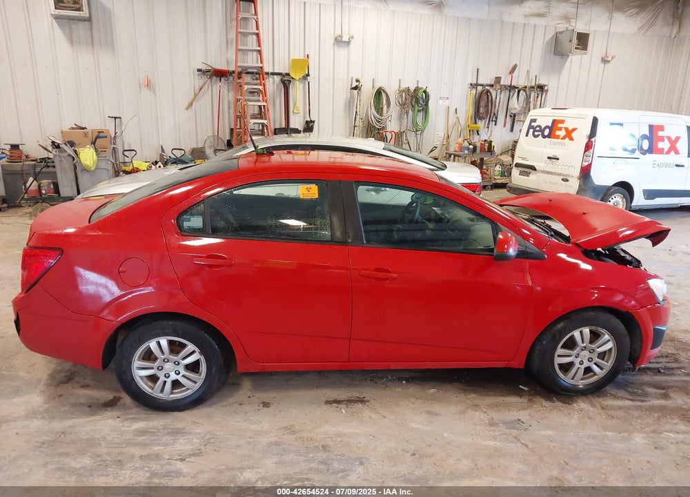 2013 CHEVROLET SONIC VIN: 1G1JA5SH8D4141424