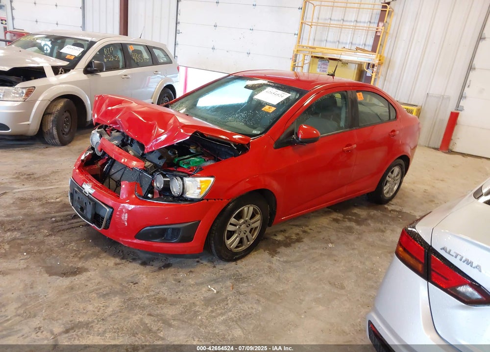 2013 CHEVROLET SONIC VIN: 1G1JA5SH8D4141424