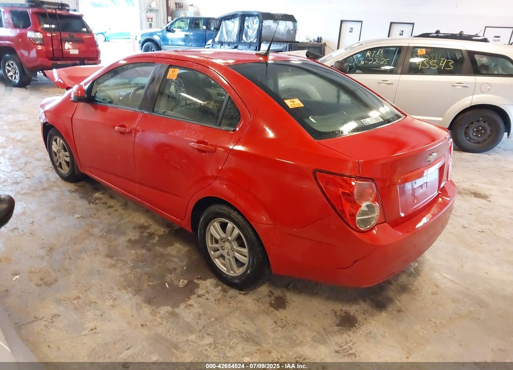 2013 CHEVROLET SONIC VIN: 1G1JA5SH8D4141424