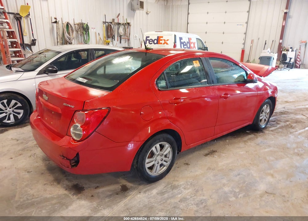 2013 CHEVROLET SONIC VIN: 1G1JA5SH8D4141424