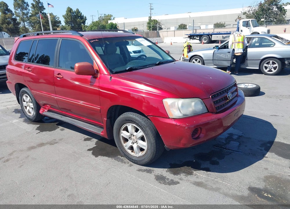 2002 TOYOTA HIGHLANDER V6 VIN: JTEGF21A220054818