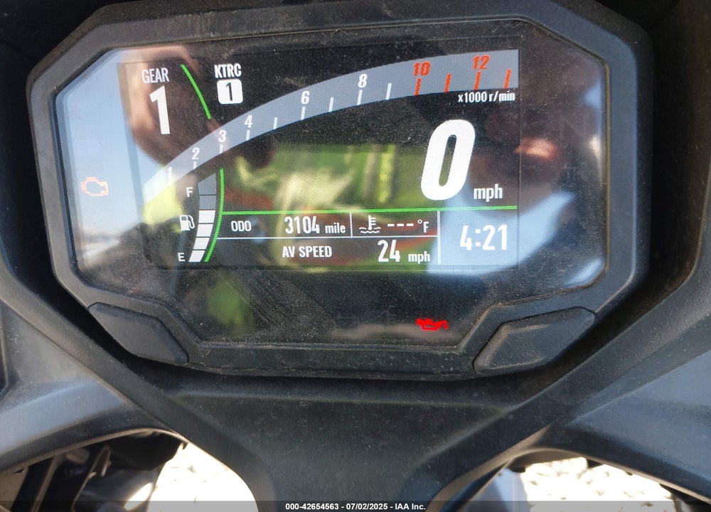 2023 KAWASAKI EX650 VIN: ML5EXER19PDA94390