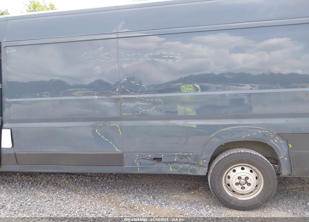 2020 RAM PROMASTER 3500 CARGO VAN HIGH ROOF 159 WB EXT VIN: 3C6URVJG9LE124934