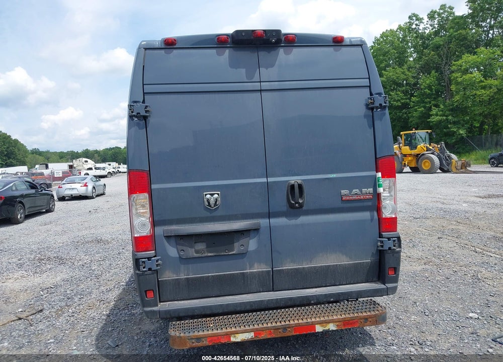 2020 RAM PROMASTER 3500 CARGO VAN HIGH ROOF 159 WB EXT VIN: 3C6URVJG9LE124934