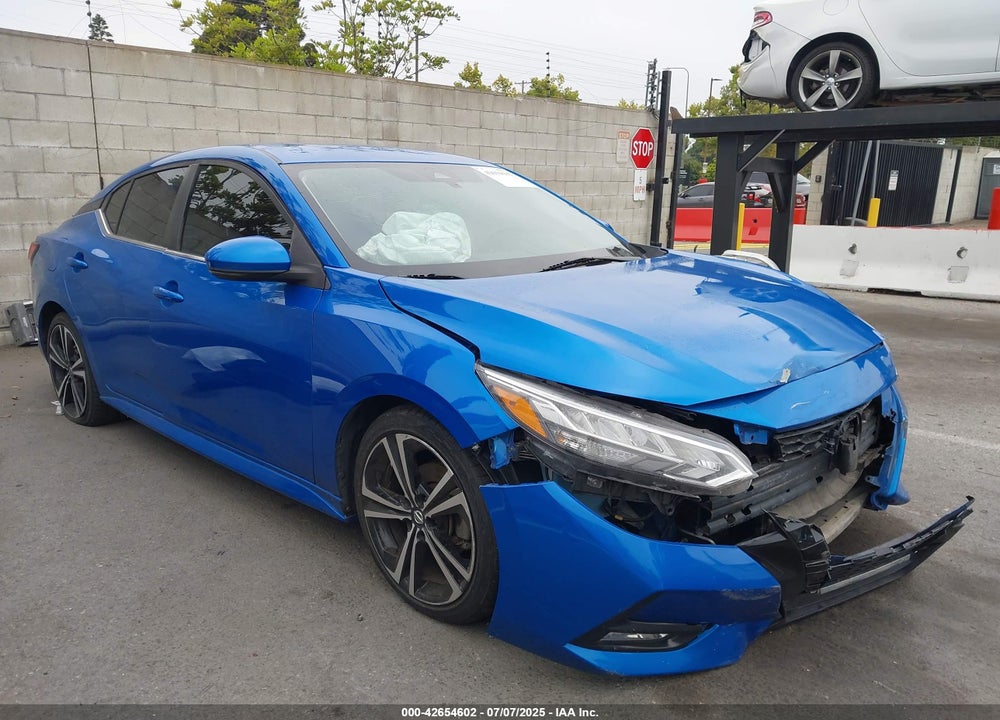 2022 NISSAN SENTRA SR XTRONIC CVT VIN: 3N1AB8DV8NY268684