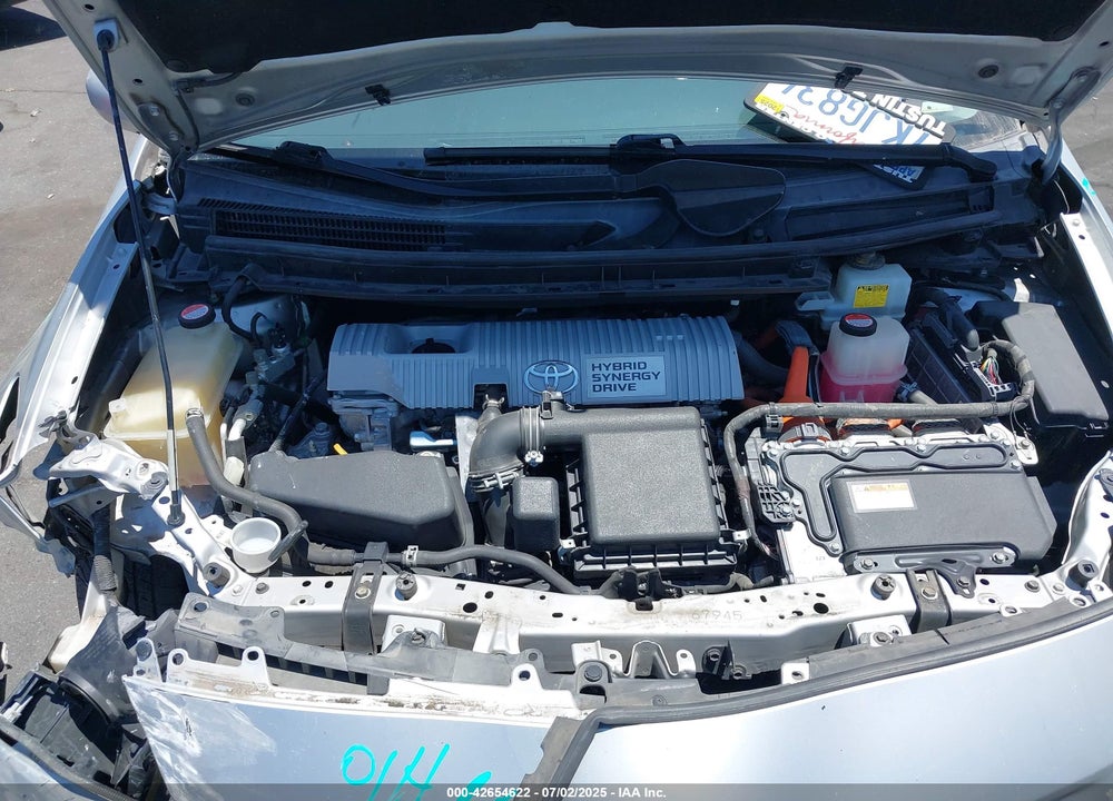 2015 TOYOTA PRIUS VIN: JTDKN3DU7F1908019