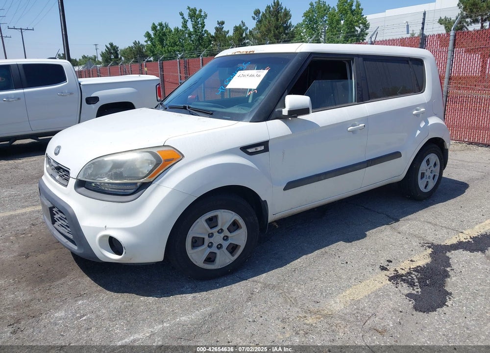 2013 KIA SOUL VIN: KNDJT2A56D7582832