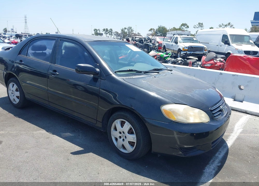 2003 TOYOTA COROLLA CE VIN: JTDBR32E330046922