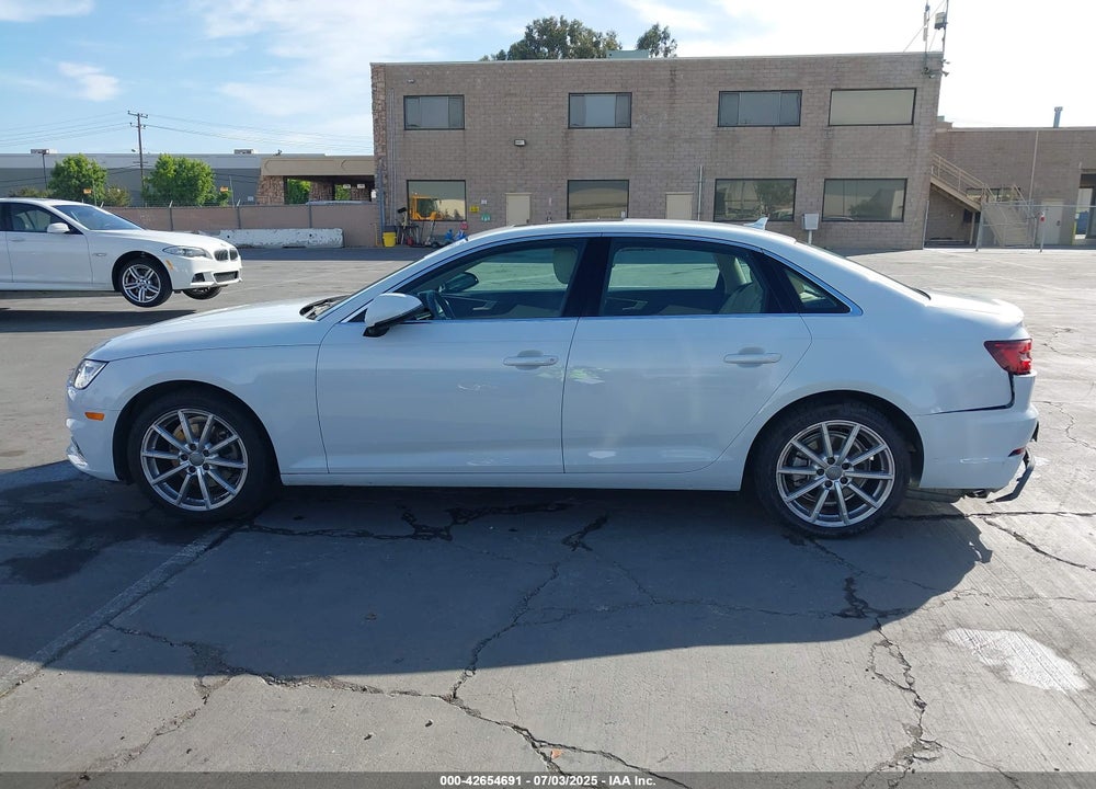 2019 AUDI A4 VIN: WAUHMAF48KN010110