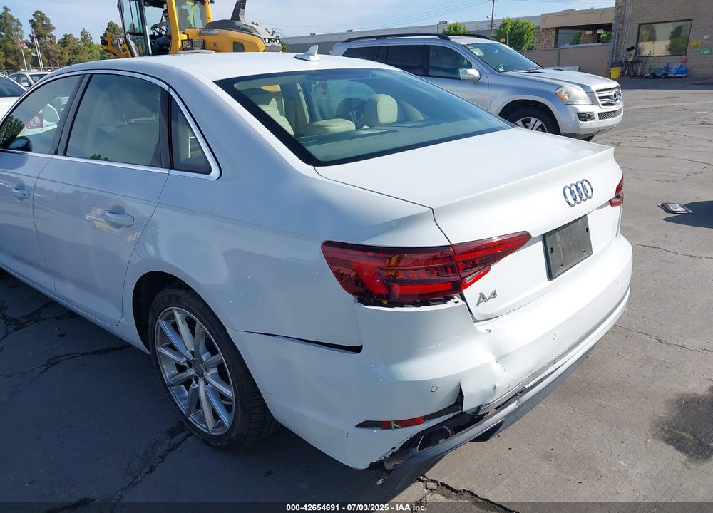 2019 AUDI A4 VIN: WAUHMAF48KN010110