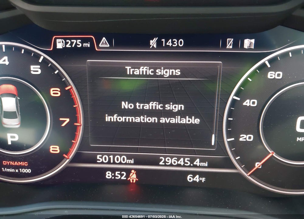 2019 AUDI A4 VIN: WAUHMAF48KN010110