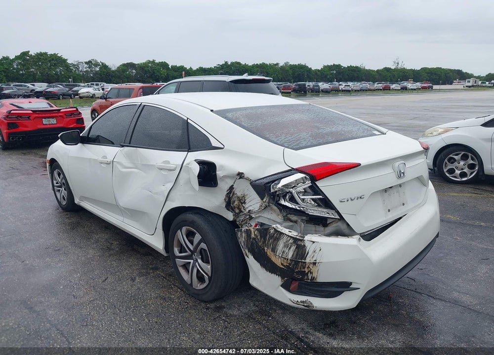 2018 HONDA CIVIC LX VIN: 19XFC2F57JE031061