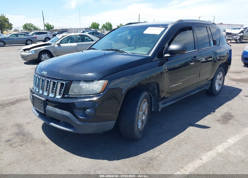 2014 JEEP COMPASS VIN: 1C4NJCBA4ED602314