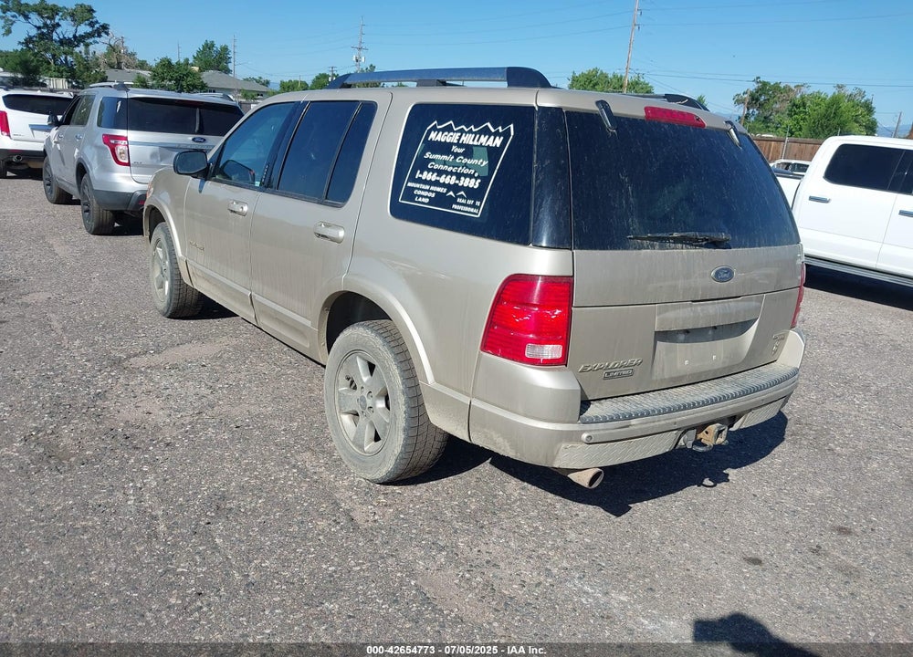 2005 FORD EXPLORER LIMITED VIN: 1FMDU75W15UA41227