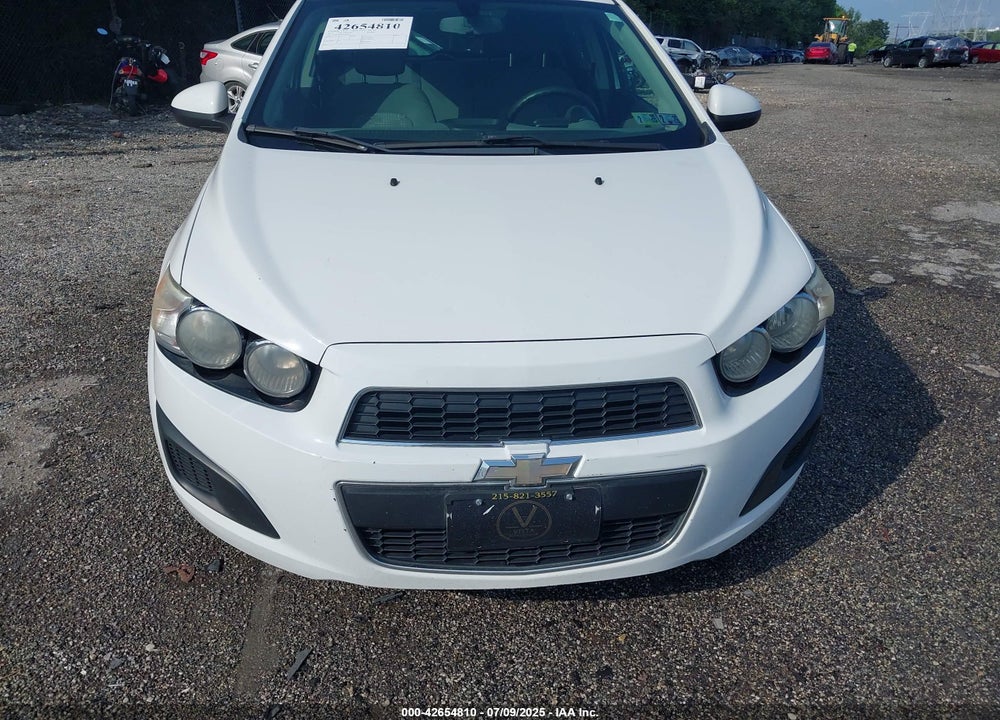 2014 CHEVROLET SONIC VIN: 1G1JA6SH8E4196267