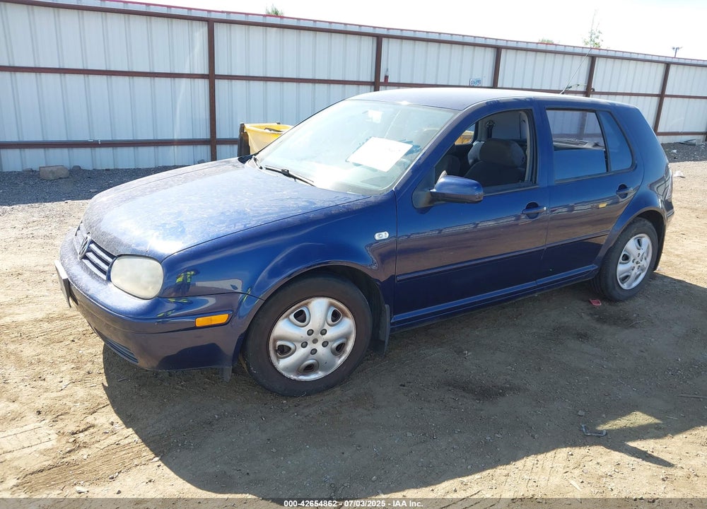 2000 VOLKSWAGEN GOLF GLS TDI VIN: 9BWGF21J1Y4039643