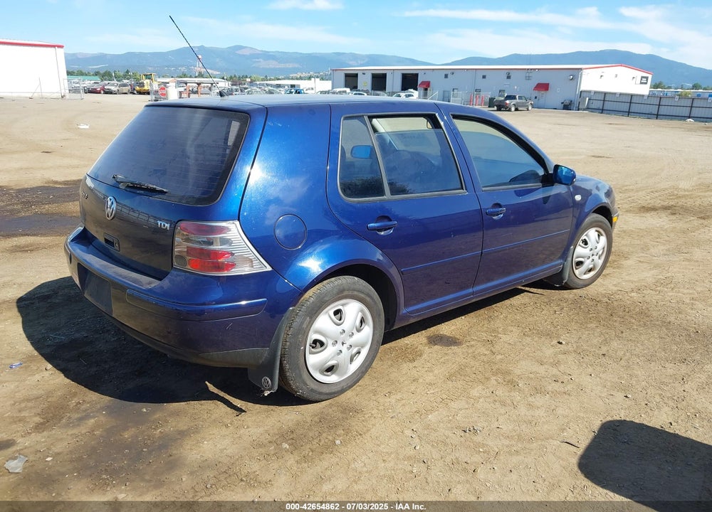 2000 VOLKSWAGEN GOLF GLS TDI VIN: 9BWGF21J1Y4039643