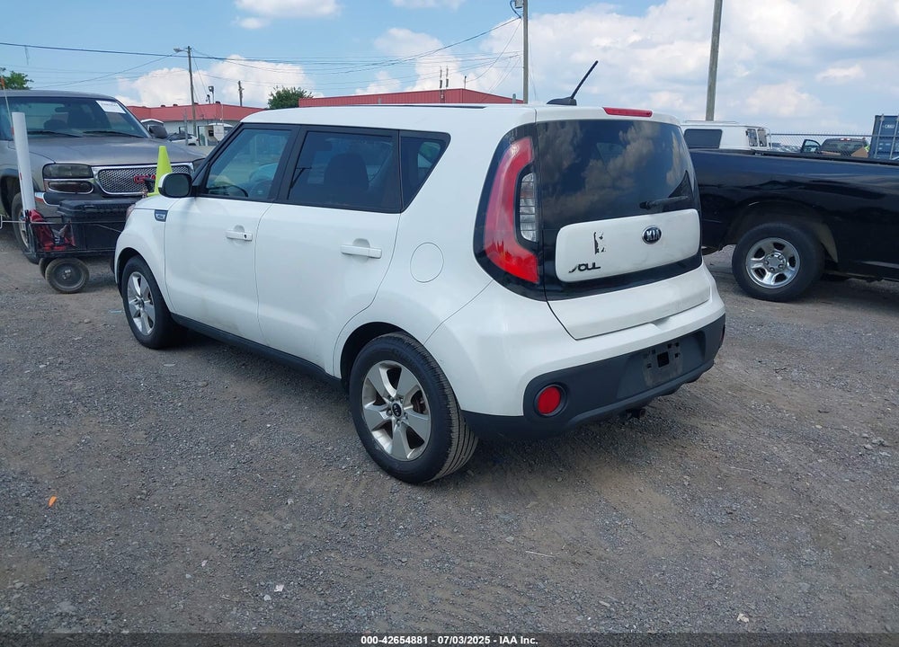 2017 KIA SOUL VIN: KNDJN2A26H7438123