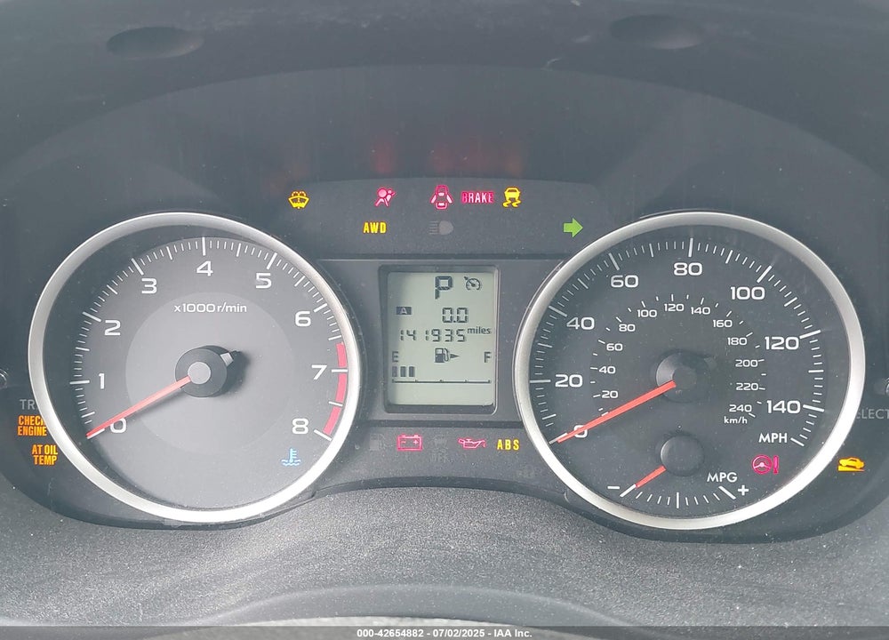 2014 SUBARU XV CROSSTREK 2.0I PREMIUM VIN: JF2GPAVC1E8210619