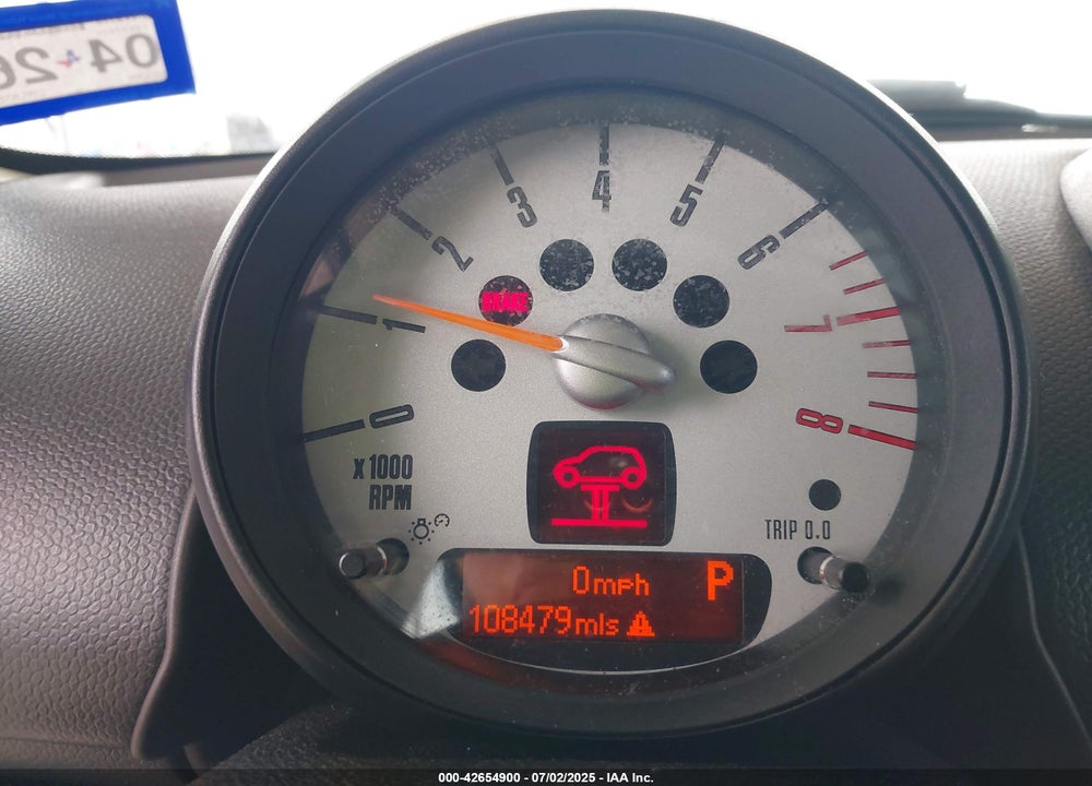 2012 MINI COOPER VIN: WMWZC3C52CWL83252