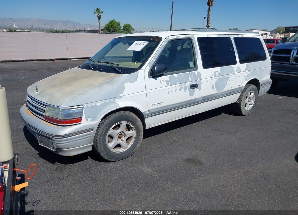 1995 PLYMOUTH GRAND VOYAGER SE VIN: 1P4GH44R7SX562295