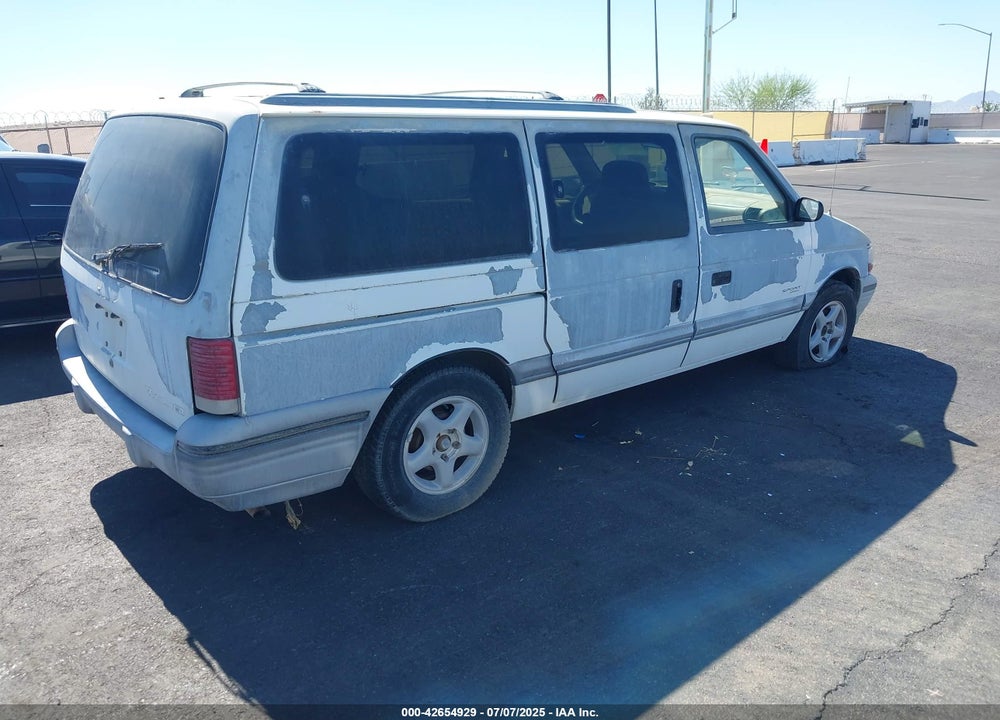 1995 PLYMOUTH GRAND VOYAGER SE VIN: 1P4GH44R7SX562295