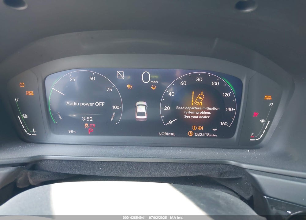 2024 HONDA ACCORD HYBRID SPORT VIN: 1HGCY2F5XRA027025