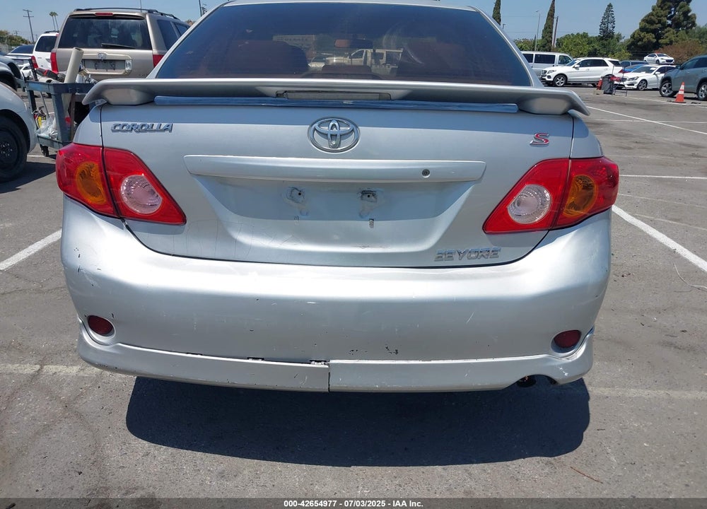 2009 TOYOTA COROLLA S VIN: 1NXBU40E49Z095003
