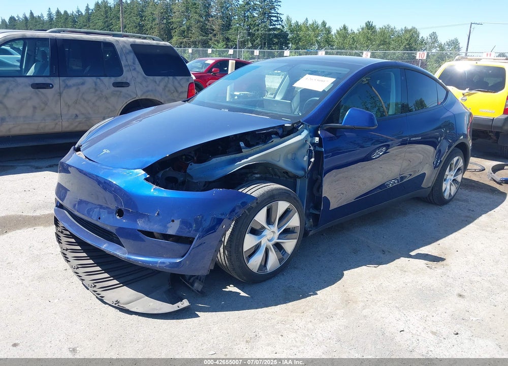 2020 TESLA MODEL Y VIN: 5YJYGDEE0LF055807