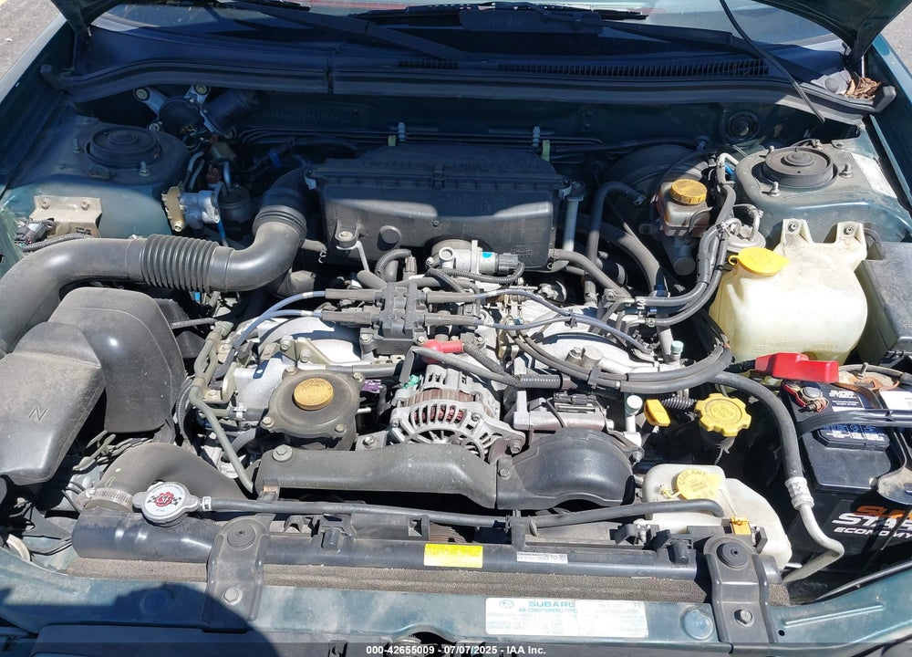2001 SUBARU FORESTER S VIN: JF1SF65541H751593