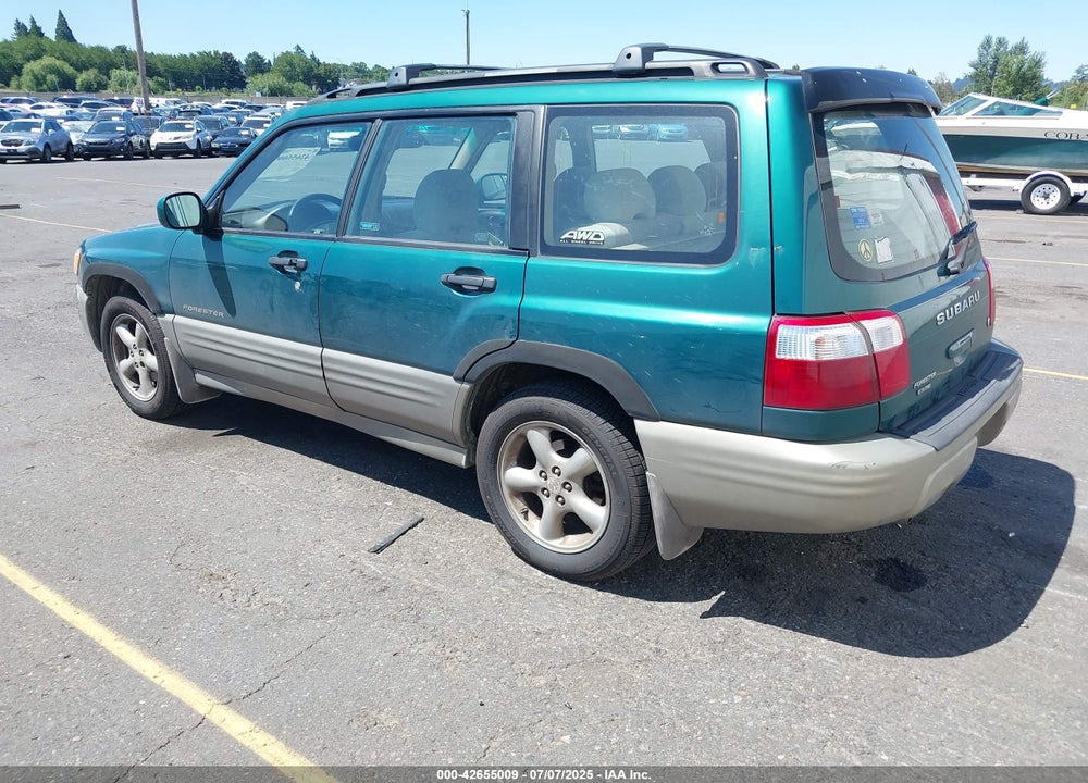 2001 SUBARU FORESTER S VIN: JF1SF65541H751593