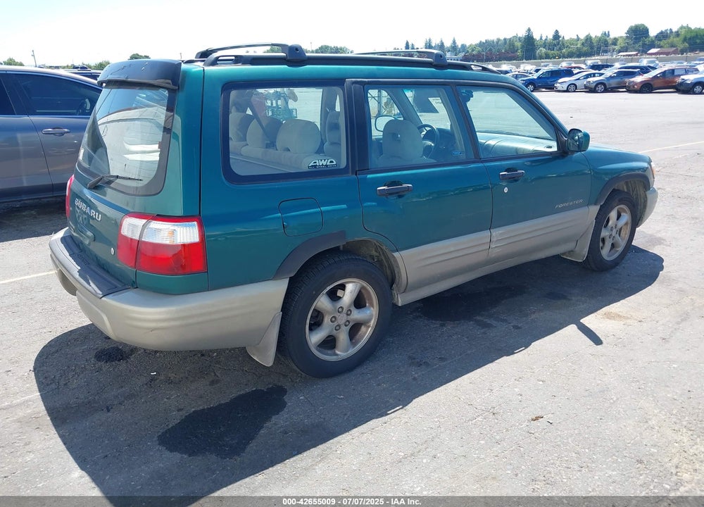 2001 SUBARU FORESTER S VIN: JF1SF65541H751593