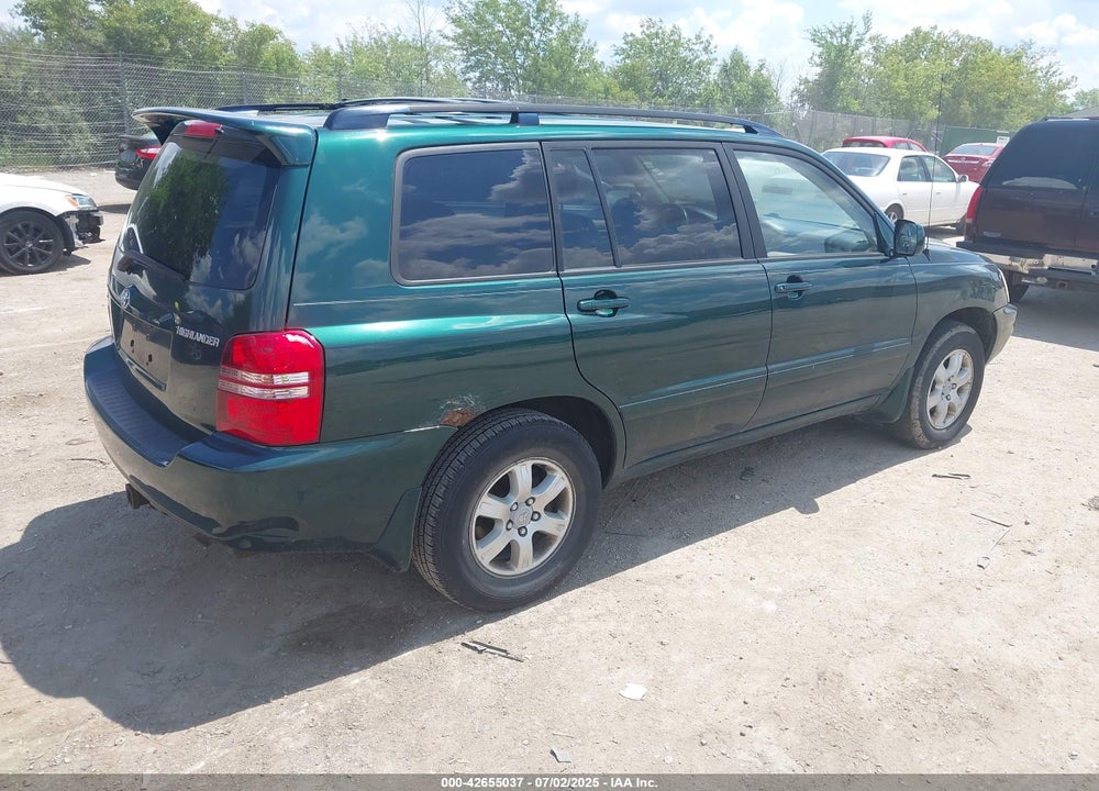 2003 TOYOTA HIGHLANDER V6 VIN: JTEGF21A030085339