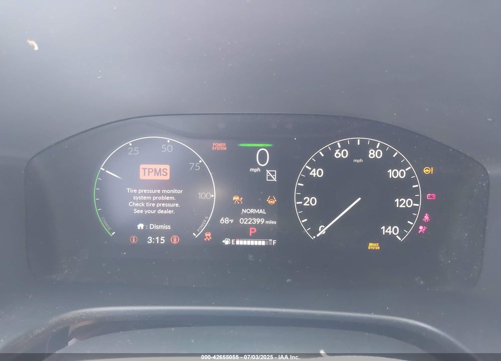 2024 HONDA CR-V HYBRID VIN: 7FARS5H80RE008725