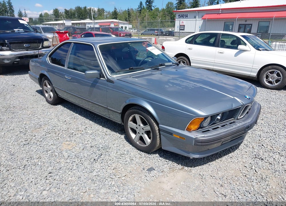 1988 BMW 635 CSI AUTOMATIC VIN: WBAEC8414J3266701