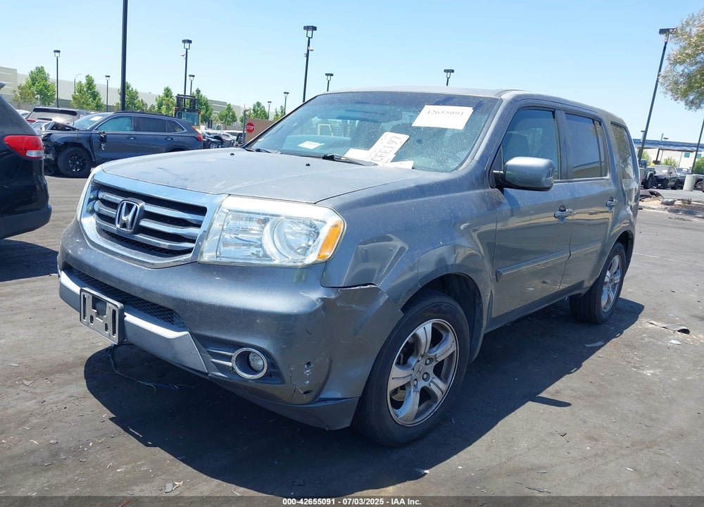 2013 HONDA PILOT EX-L VIN: 5FNYF3H58DB028137