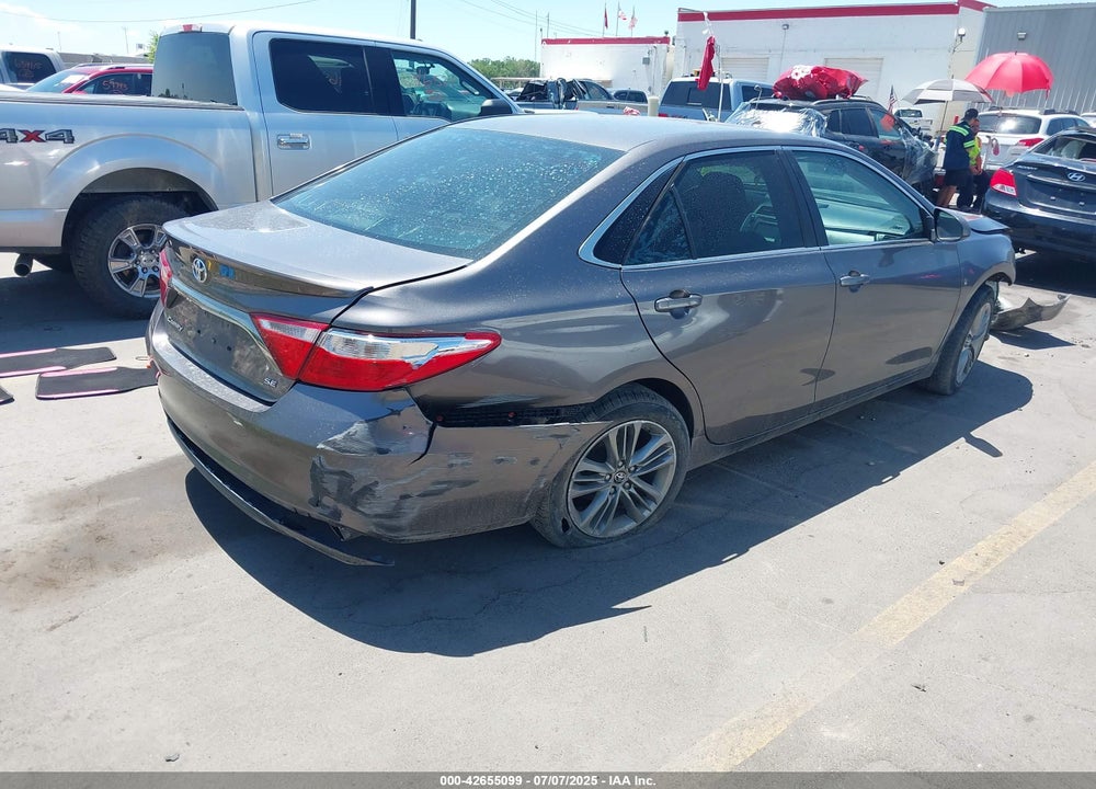 2016 TOYOTA CAMRY SE VIN: 4T1BF1FK9GU201108