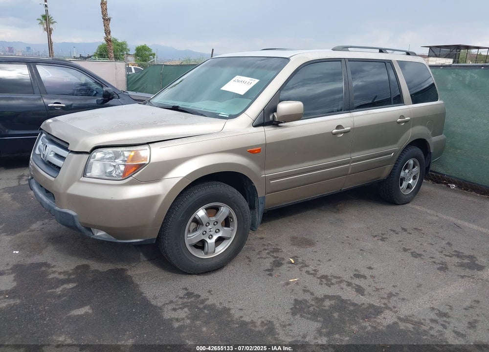 2007 HONDA PILOT VIN: 2HKYF187X7H536444