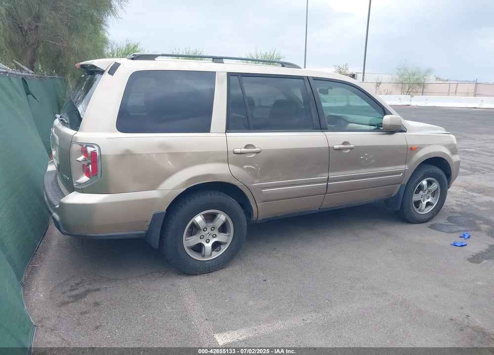 2007 HONDA PILOT VIN: 2HKYF187X7H536444