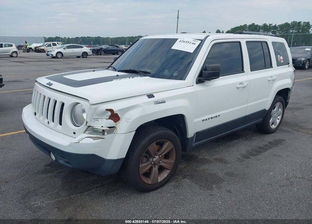 2016 JEEP PATRIOT VIN: 1C4NJPBA1GD602541