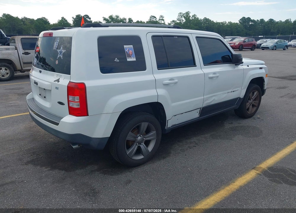 2016 JEEP PATRIOT VIN: 1C4NJPBA1GD602541