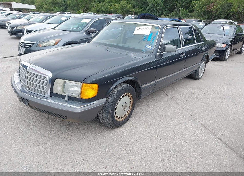 1990 MERCEDES-BENZ 420 SEL VIN: WDBCA35E8LA547613