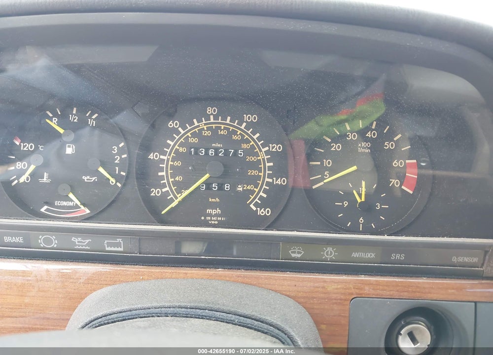 1990 MERCEDES-BENZ 420 SEL VIN: WDBCA35E8LA547613