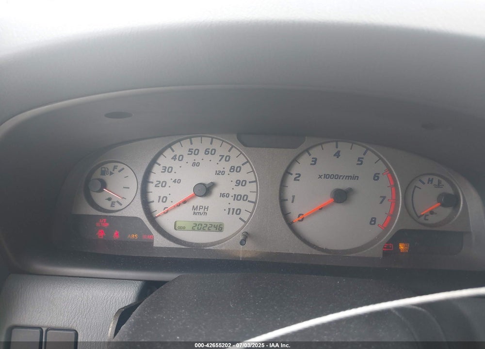 2001 NISSAN FRONTIER SE-V6 VIN: 1N6ED26Y31C362825