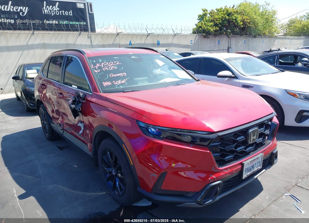 2025 HONDA CR-V HYBRID SPORT VIN: 7FARS6H57SE025829