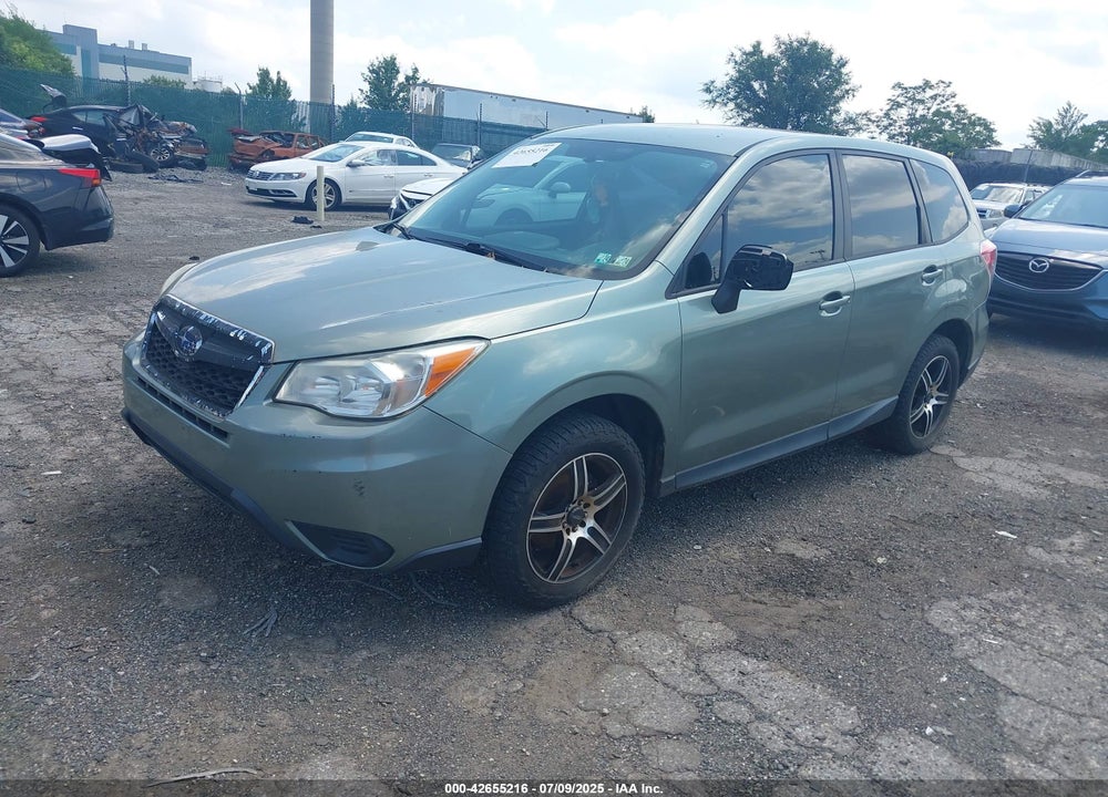2014 SUBARU FORESTER VIN: JF2SJAAC1EG435100