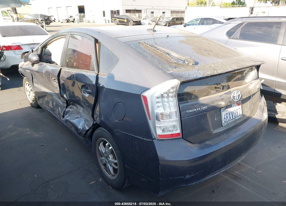 2011 TOYOTA PRIUS VIN: JTDKN3DU2B0265837