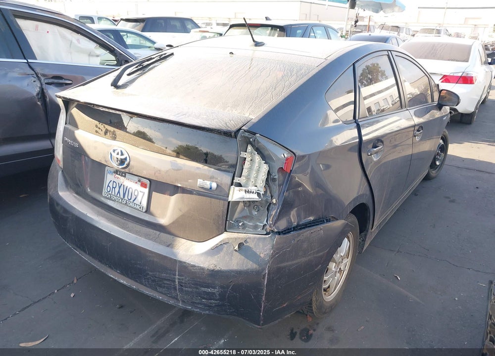 2011 TOYOTA PRIUS VIN: JTDKN3DU2B0265837