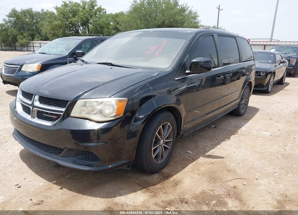 2017 DODGE GRAND CARAVAN SXT VIN: 2C4RDGCG5HR732445
